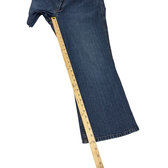 Chico’s Authentic Denim Cropped/Ankle Jeans Size 2.5 / U.S.14 Medium Wash Casual - Picture 14 of 14